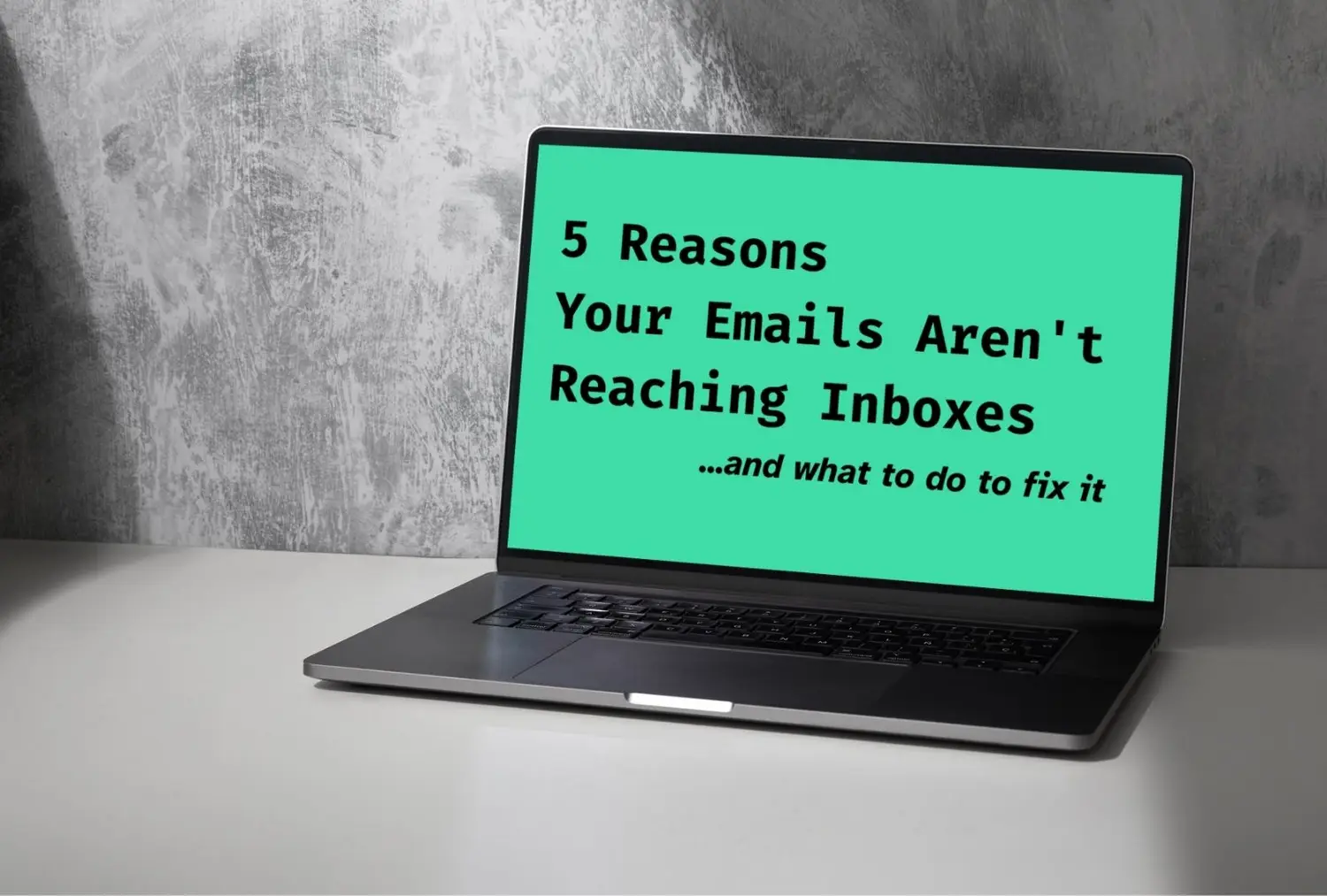 Photo of laptop with guide cover